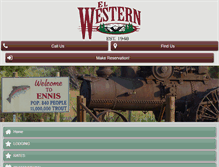 Tablet Screenshot of elwestern.com